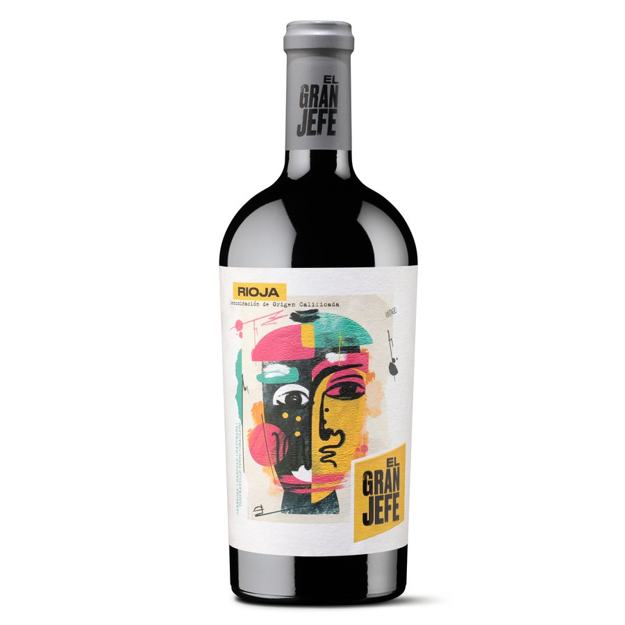 Vino tinto D.O.Ca.Rioja EL GRAN JEFE Cosecha botella 75 cl