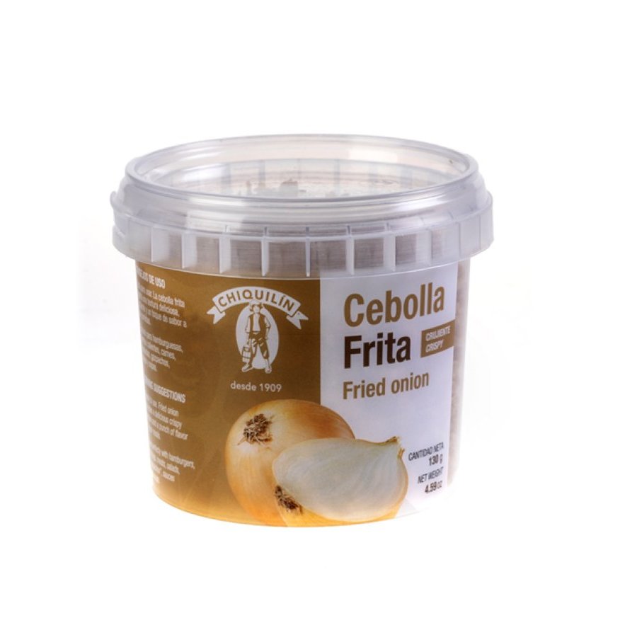 Cebolla frita crujiente CHIQUILIN tarrina 130 g