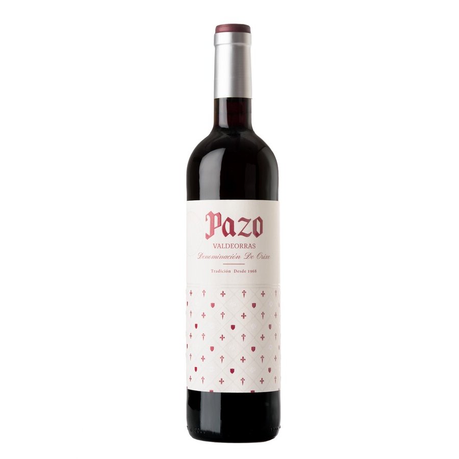 Vino tinto D.O.Valdeorras PAZO botella 75 cl