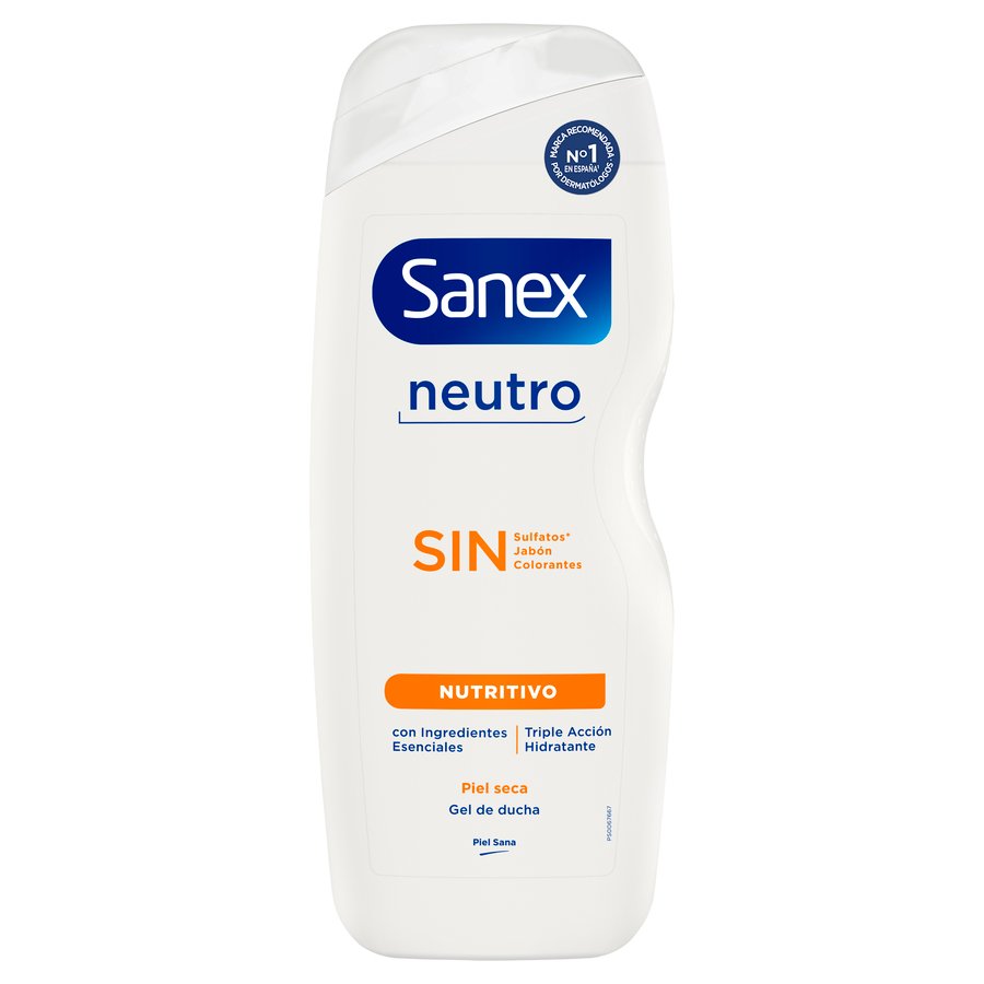 Gel de ducha SANEX Neutro nutritivo 600 ml