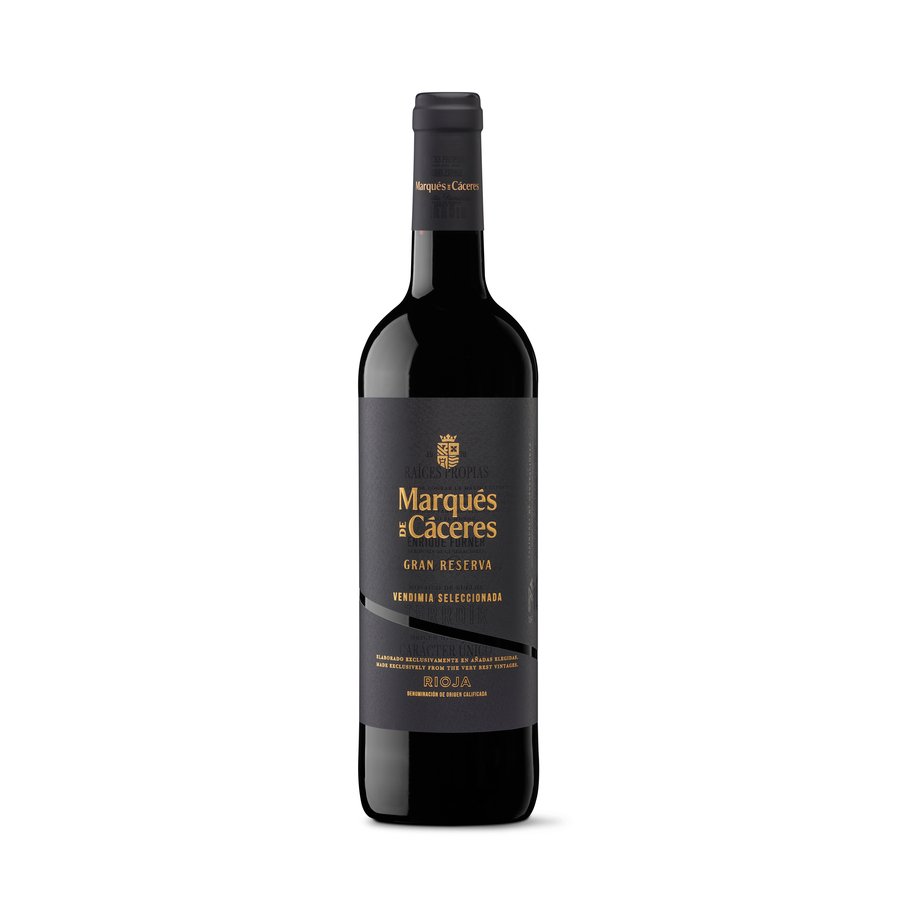 Vino tinto D.O.Ca.Rioja MARQUES DE CACERES Gran Reserva botella 75 cl