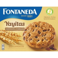 Galletas FONTANEDA Yayitas chocolate 5 cereales 600 g