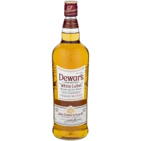 Whisky escocés DEWARS White Label 5 años 1 l