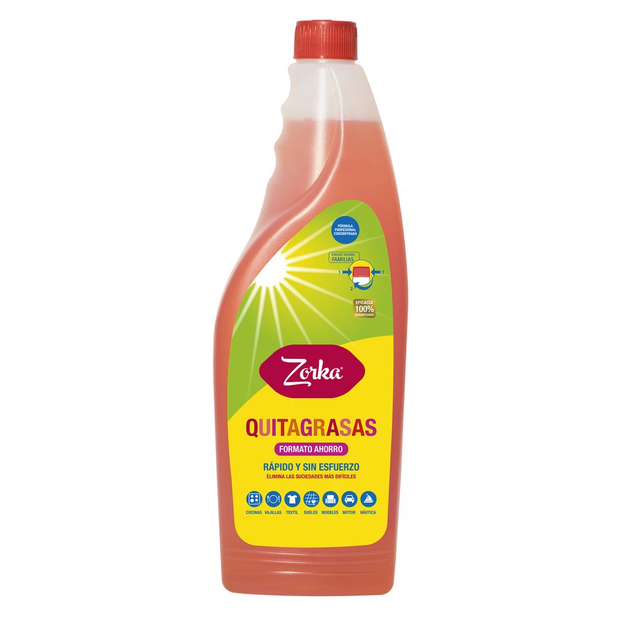 Quita grasas ZORKA recambio frasco 1 l