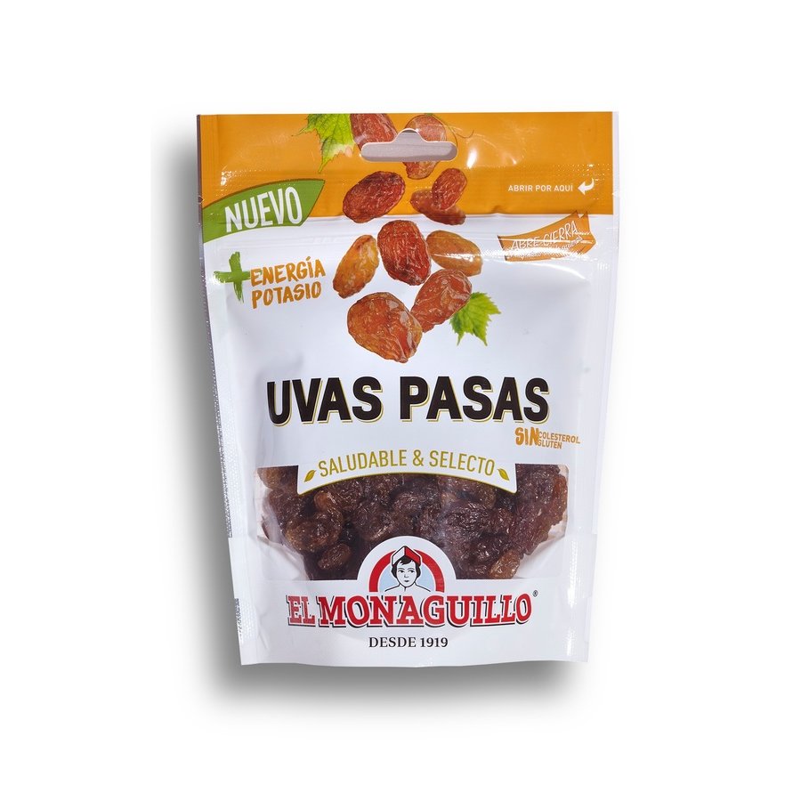 Imagen de Uvas pasas sultanas EL MONAGUILLO 150 g