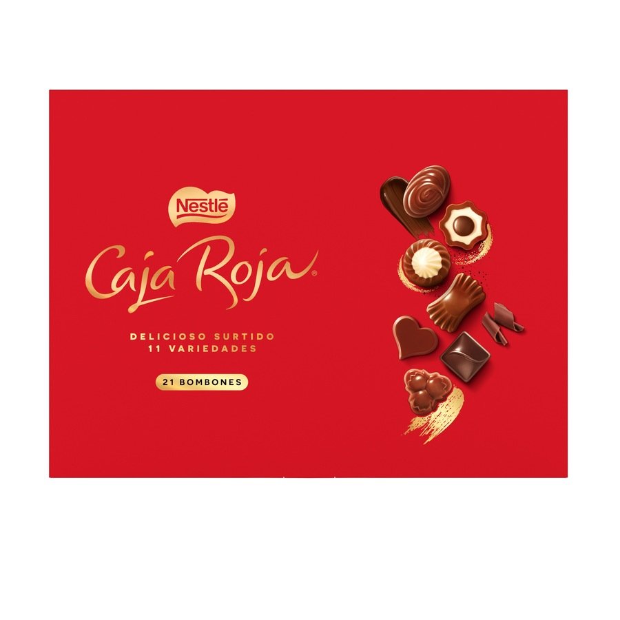 Bombones NESTLE Caja Roja 21 unidades 198 g