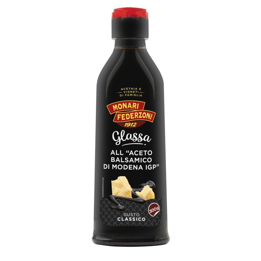 Crema vinagre balsámico MONARI FEDERZONI de Módena 250 ml