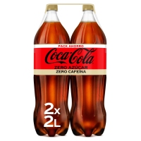 Refresco COCA-COLA Zero Zero pack 2x2 l
