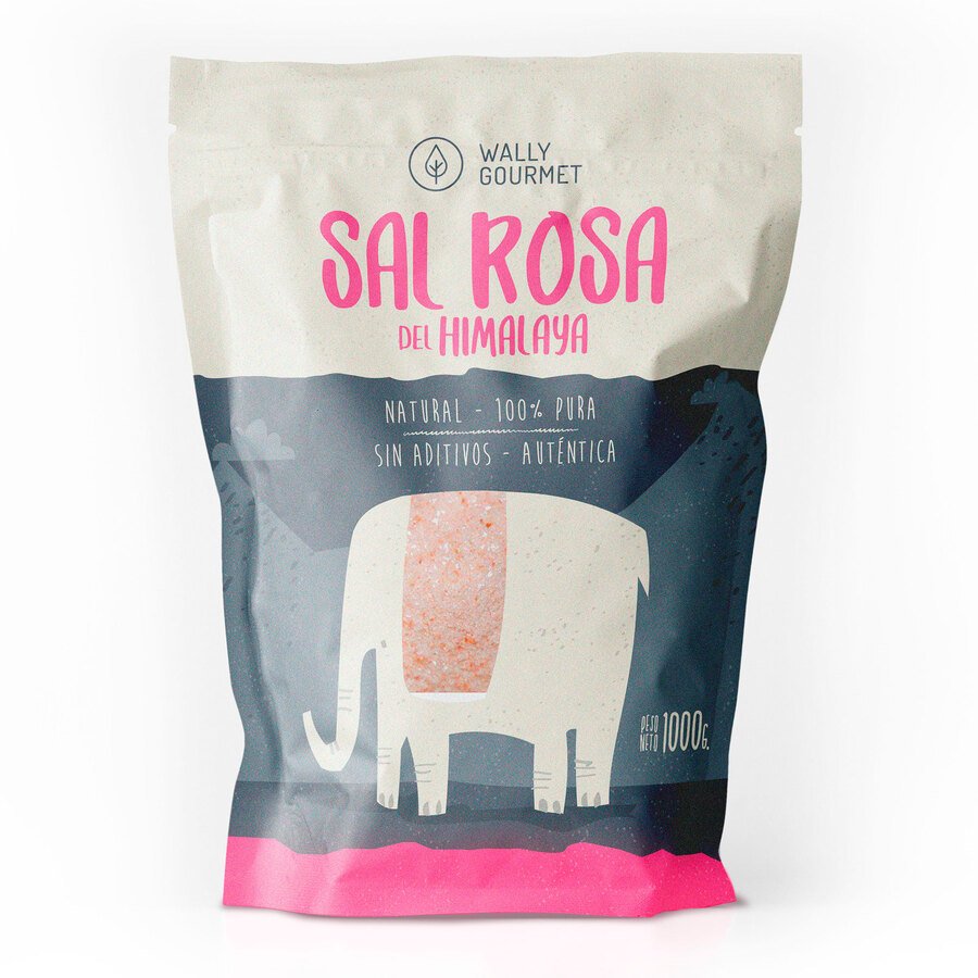 Sal rosa Himalaya WALLY GOURMET 1 kg