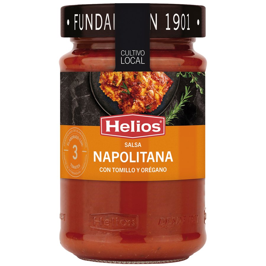 Salsa napolitana HELIOS 380 G