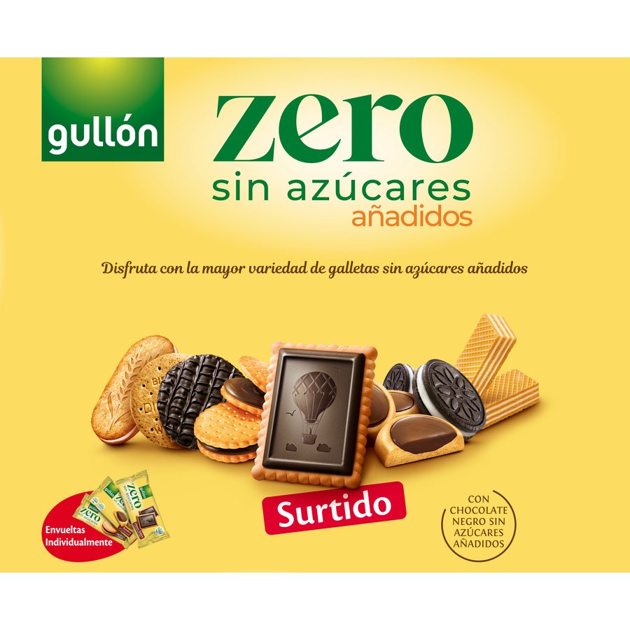 Galletas surtidas GULLON Surtido Zero 319 g