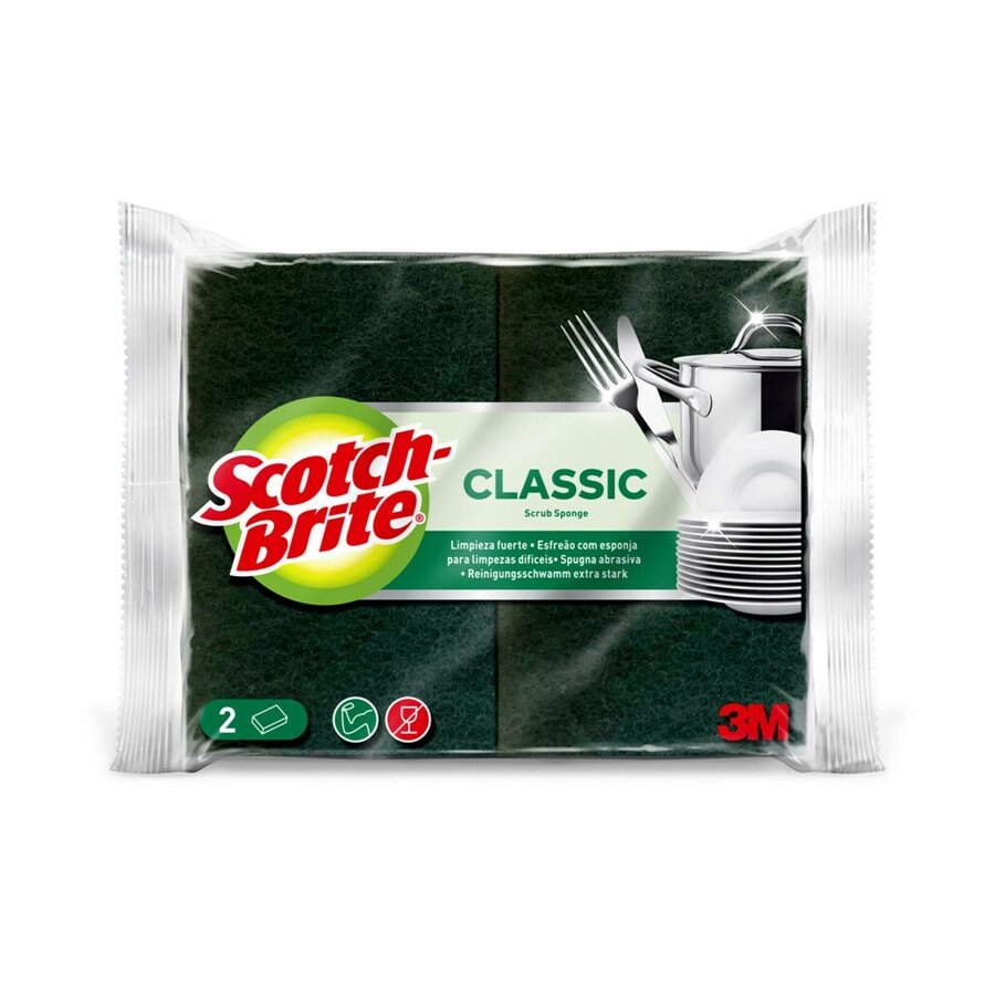Estropajo SCOTCH BRITE esponja 2 unidades