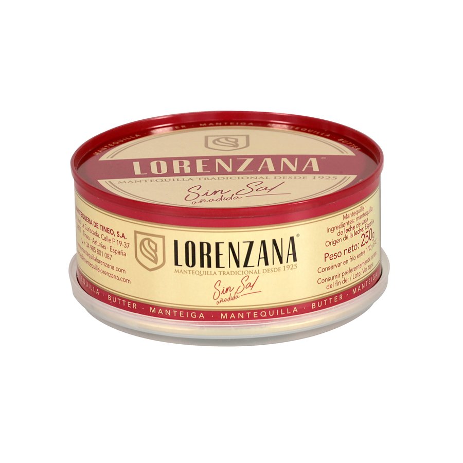 Mantequilla LORENZANA lata 250 g
