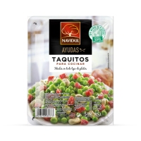 Taquitos paleta y jamón curados NAVIDUL estuche 2x50 g