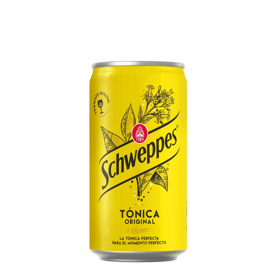 Tónica SCHWEPPES lata 25 cl