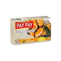 Mejillones PAY PAY en escabeche 8/12 115 g pn.