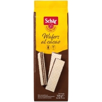 Barquillos al cacao SCHAR sin gluten 125 g