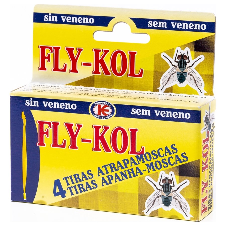 Tiras atrapamoscas FLY-KOL