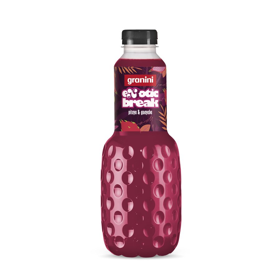 Bebida pitaya y guayaba a base de zumo GRANINI 1 l