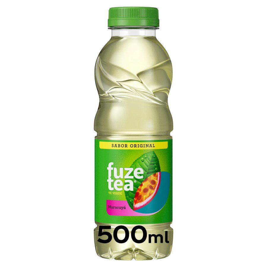 Refresco té FUZE TE té verde maracuyá pet 50 cl
