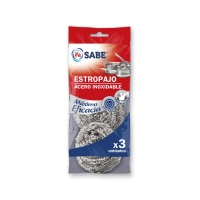 Estropajo acero inoxidable IFA SABE 3 unidades