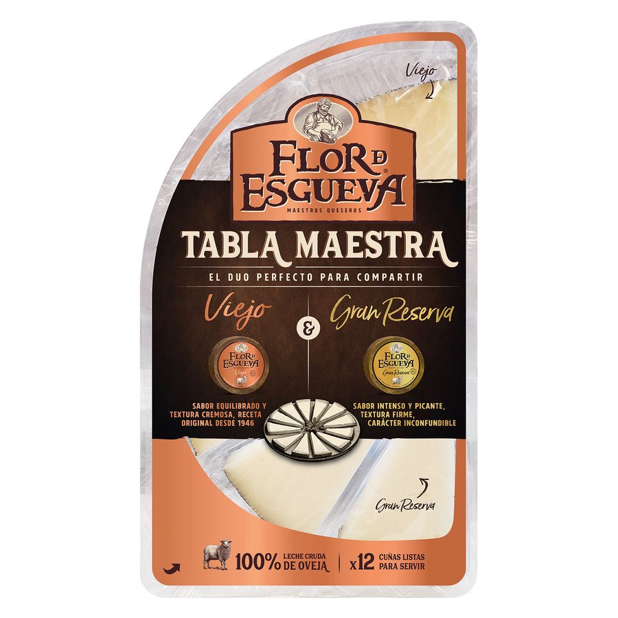 Tabla de quesos maestra FLOR DE ESGUEVA 150 g