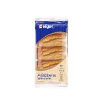 Magdalenas valencianas IFA ELIGES 12 unidades 350 g
