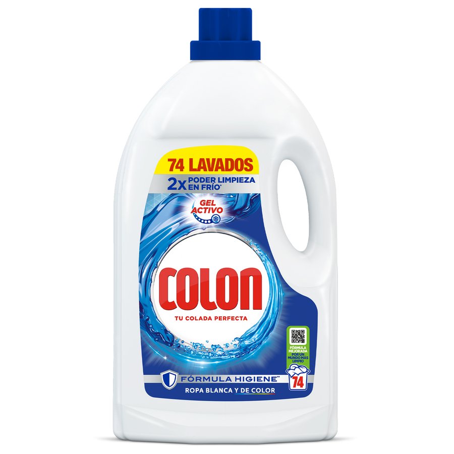 Detergente líquido COLON Gel Activo 74 lavados
