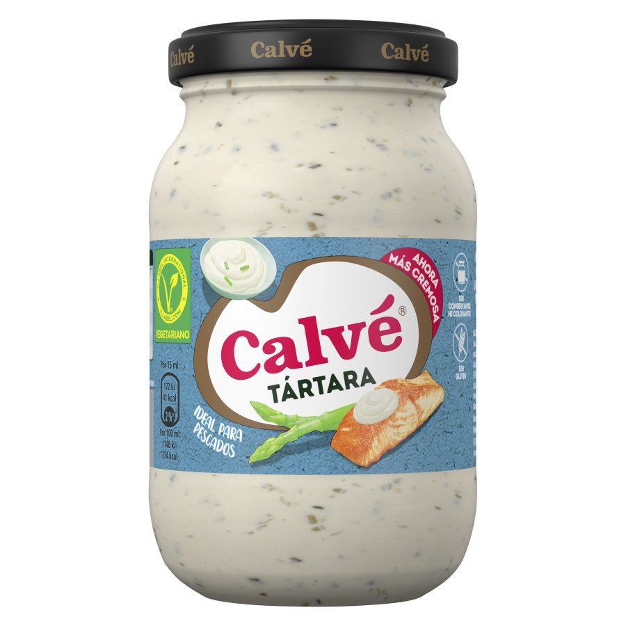 Salsa tártara CALVÉ frasco 210 ml