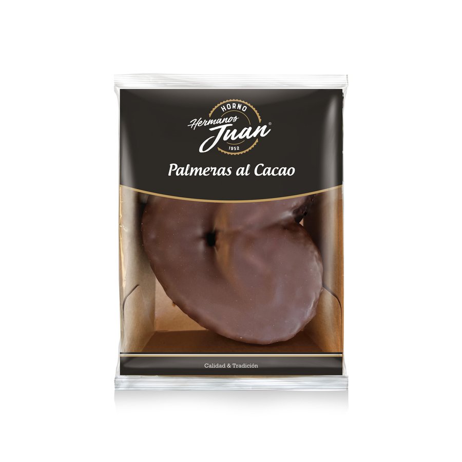 Palmeras al cacao HERMANOS JUAN 2 unidades 230 g
