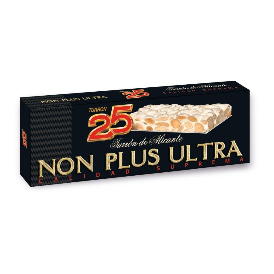 Turrón Alicante 25 NPU suprema tableta 400 g