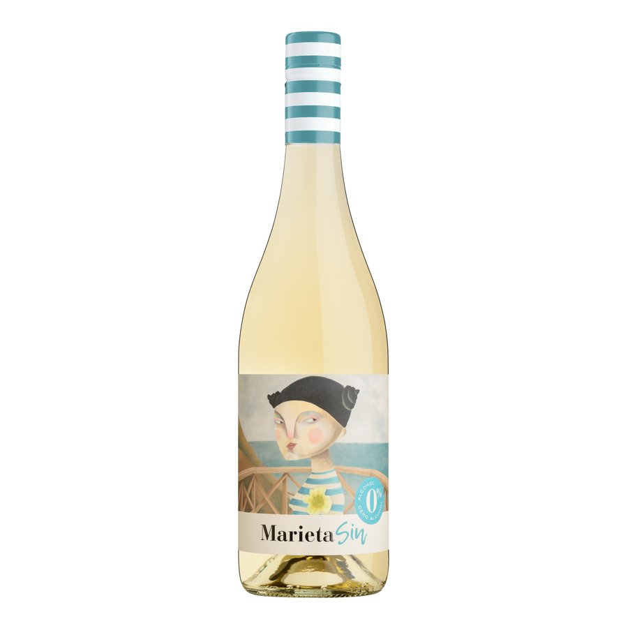 Vino blanco MARIETA SIN desalcoholizado 75 cl