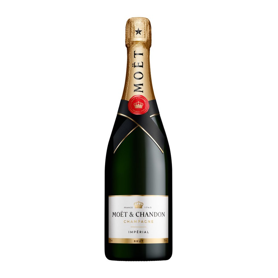 Champán brut imperial MOET & CHANDON botella 75 cl