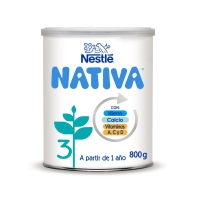 Leche infantil Nestlé NATIVA-3  +1 año bote 800 g