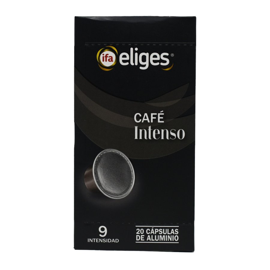 Café cápsulas IFA ELIGES Intenso 20 unidades