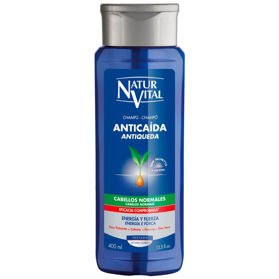 Champú NATUR VITAL anticaída normales 400 ml