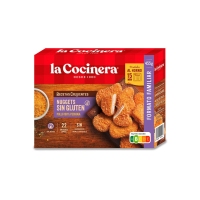 Nuggets pollo congelados LA COCINERA sin gluten 455 g