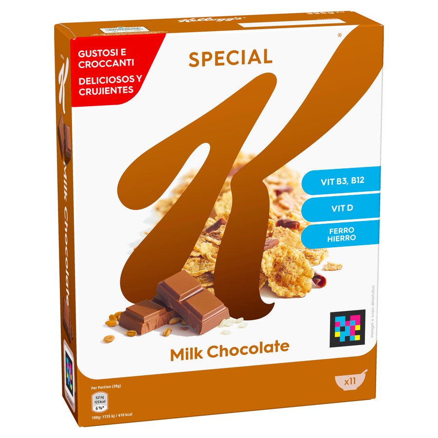 Cereales KELLOGGS Special K chocolate con leche 335 g