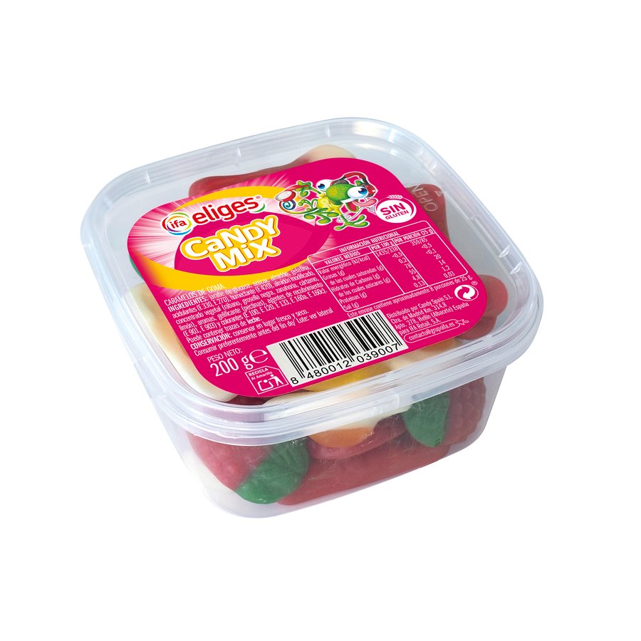 Imagen de Caramelos goma IFA ELIGES Candy mix brillo tarrina 200 g