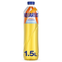 Bebida refrescante AQUARIUS naranja zero botella pet 1,5 l