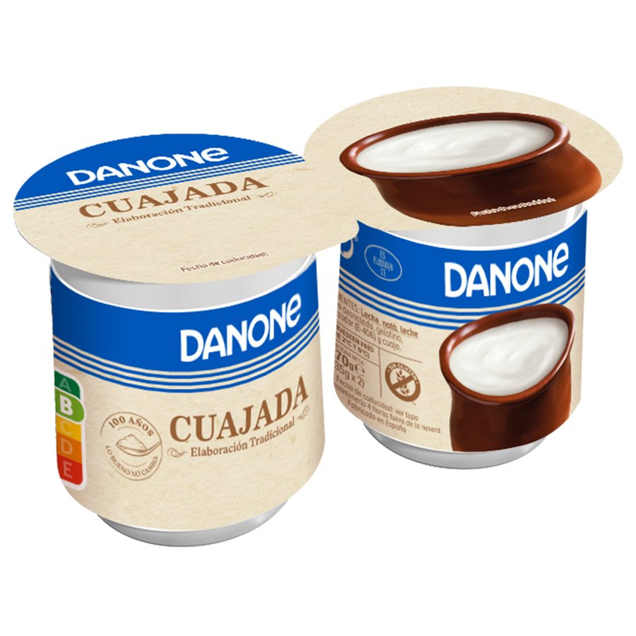 Cuajada DANONE pack 2x135 g