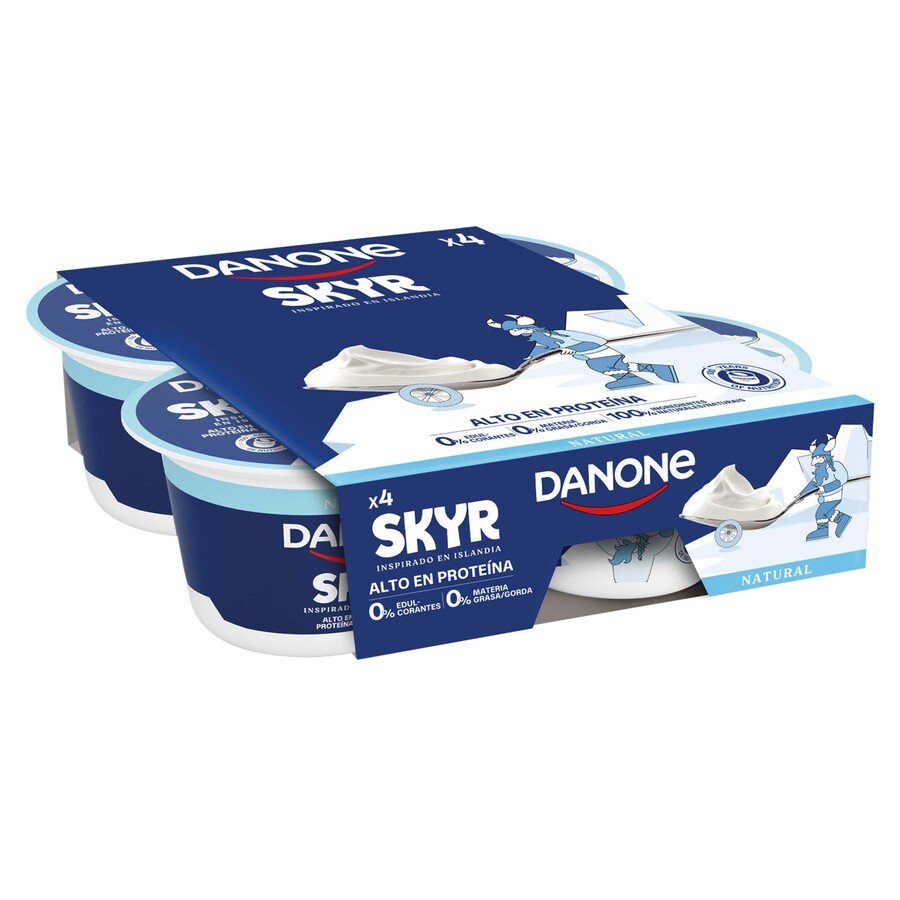 Skyr DANONE natural 4 x 100 g