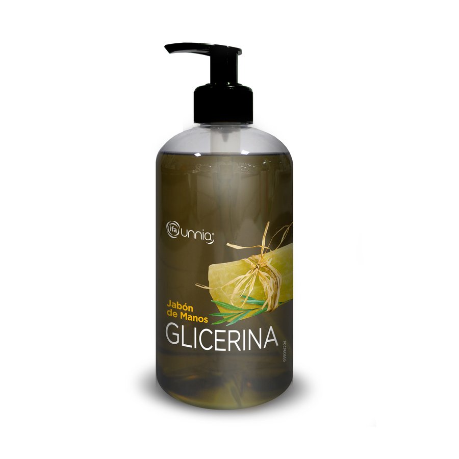 Jabón de manos IFA UNNIA glicerina dosificador 500 ml
