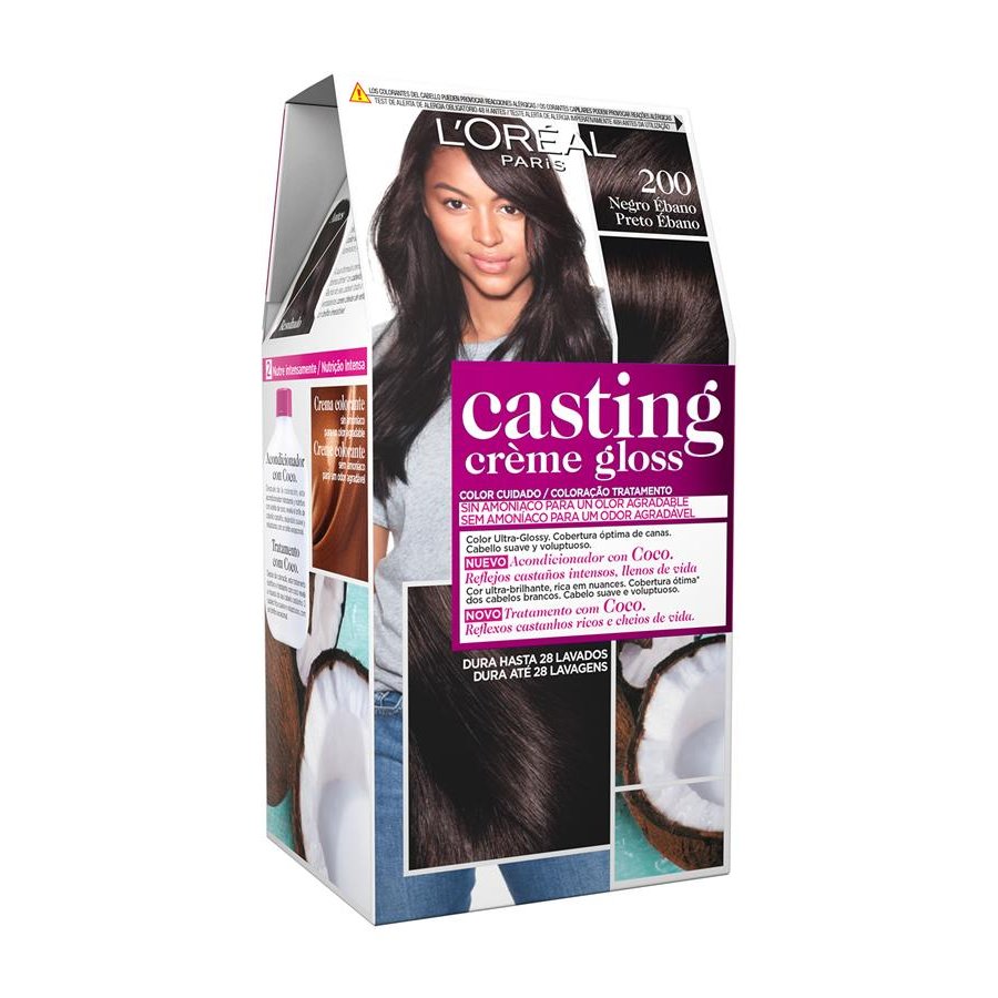 Tinte casting LOREAL creme gloss tono 200