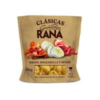 Pasta fresca bacon mozarella speck RANA Clásicas 250 g