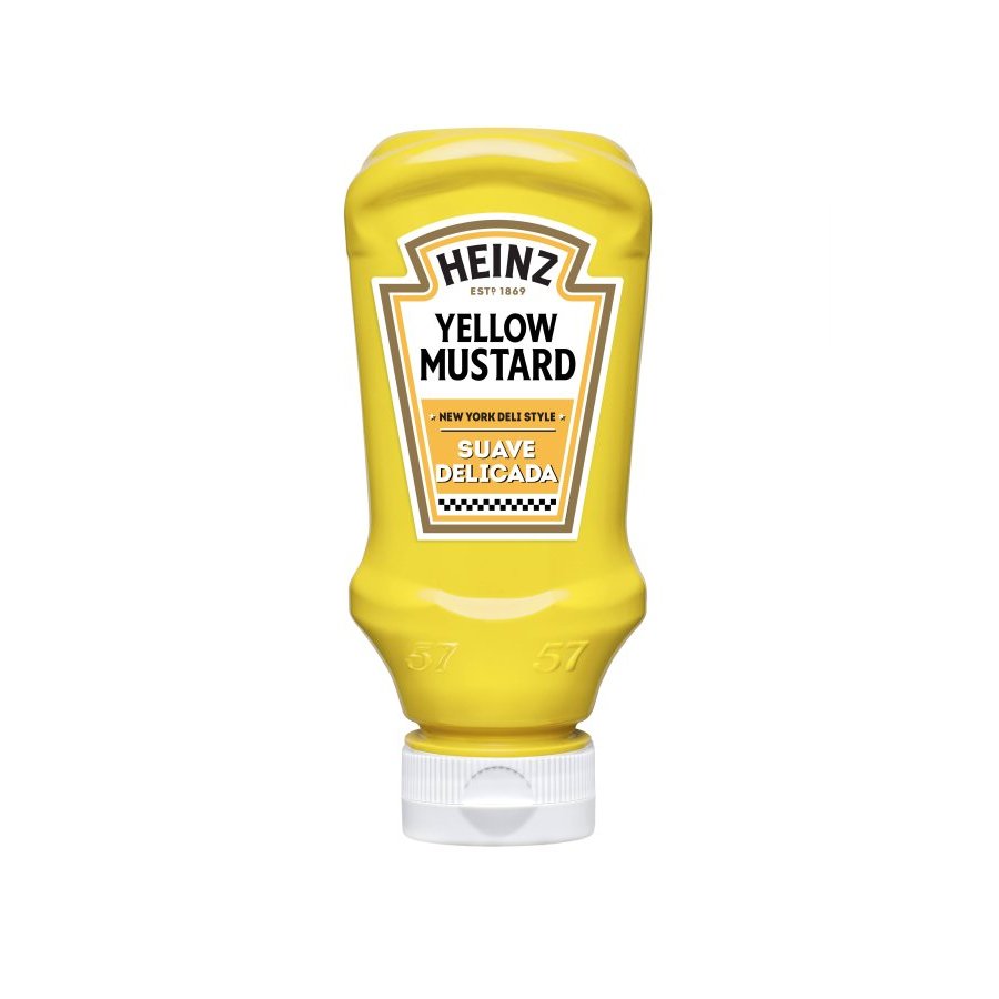 Mostaza HEINZ amarilla New York 220 ml