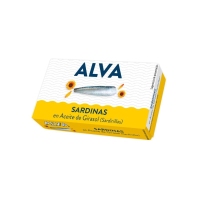 Sardinillas en aceite de girasol ALVA 88 g pn.