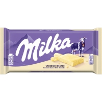 Chocolate blanco MILKA 90 g