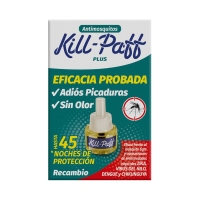 Insecticida eléctrico KILL PAFF mosquitos 45 noches