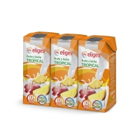 Bebida fruta leche IFA ELIGES tropical 3X330 ml
